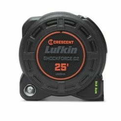 Crescent Tools Lufkin 1-1/4" X 25' Shockforce Nite Eye G2 Tape Measure L1225B-02